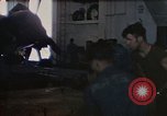 Image of hangar deck of carrier Pacific Ocean, 1945, second 35 stock footage video 65675052156