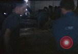 Image of hangar deck of carrier Pacific Ocean, 1945, second 38 stock footage video 65675052156