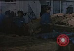 Image of hangar deck of carrier Pacific Ocean, 1945, second 49 stock footage video 65675052156