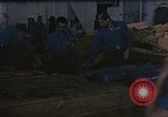 Image of hangar deck of carrier Pacific Ocean, 1945, second 51 stock footage video 65675052156