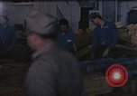 Image of hangar deck of carrier Pacific Ocean, 1945, second 53 stock footage video 65675052156