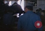 Image of hangar deck of carrier Pacific Ocean, 1945, second 59 stock footage video 65675052156