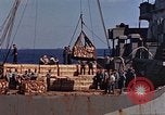 Image of ammunition ship Pacific Ocean, 1945, second 10 stock footage video 65675052157