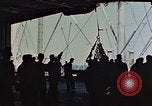 Image of hangar deck of carrier Pacific Ocean, 1945, second 6 stock footage video 65675052158
