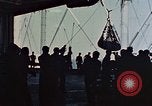 Image of hangar deck of carrier Pacific Ocean, 1945, second 8 stock footage video 65675052158