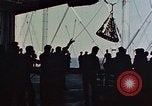Image of hangar deck of carrier Pacific Ocean, 1945, second 9 stock footage video 65675052158