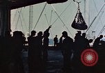 Image of hangar deck of carrier Pacific Ocean, 1945, second 10 stock footage video 65675052158