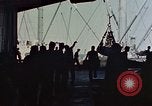 Image of hangar deck of carrier Pacific Ocean, 1945, second 13 stock footage video 65675052158
