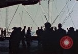 Image of hangar deck of carrier Pacific Ocean, 1945, second 22 stock footage video 65675052158