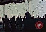 Image of hangar deck of carrier Pacific Ocean, 1945, second 27 stock footage video 65675052158