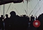 Image of hangar deck of carrier Pacific Ocean, 1945, second 28 stock footage video 65675052158