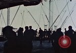 Image of hangar deck of carrier Pacific Ocean, 1945, second 31 stock footage video 65675052158