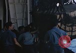 Image of hangar deck of carrier Pacific Ocean, 1945, second 58 stock footage video 65675052158