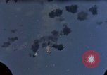 Image of battleship Pacific Ocean, 1945, second 9 stock footage video 65675052159