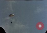 Image of battleship Pacific Ocean, 1945, second 43 stock footage video 65675052159