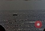 Image of battleship Pacific Ocean, 1945, second 51 stock footage video 65675052159