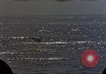 Image of battleship Pacific Ocean, 1945, second 54 stock footage video 65675052159