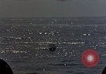 Image of battleship Pacific Ocean, 1945, second 57 stock footage video 65675052159