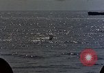 Image of battleship Pacific Ocean, 1945, second 61 stock footage video 65675052159