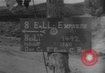 Image of bridge building across Naktong River Korea, 1950, second 8 stock footage video 65675052161
