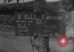 Image of bridge building across Naktong River Korea, 1950, second 12 stock footage video 65675052161