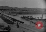Image of bridge building across Naktong River Korea, 1950, second 16 stock footage video 65675052161