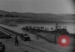 Image of bridge building across Naktong River Korea, 1950, second 21 stock footage video 65675052161