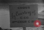 Image of bridge building across Naktong River Korea, 1950, second 24 stock footage video 65675052161