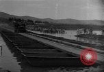 Image of bridge building across Naktong River Korea, 1950, second 29 stock footage video 65675052161