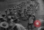 Image of bridge building across Naktong River Korea, 1950, second 39 stock footage video 65675052161
