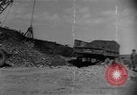 Image of bridge building across Naktong River Korea, 1950, second 55 stock footage video 65675052161
