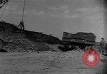 Image of bridge building across Naktong River Korea, 1950, second 56 stock footage video 65675052161