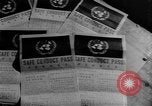 Image of C-47 aircraft dropping propaganda leaflets Korea, 1950, second 31 stock footage video 65675052163