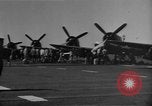 Image of rockets strafe enemy positions  Korea, 1950, second 9 stock footage video 65675052164