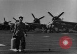 Image of rockets strafe enemy positions  Korea, 1950, second 12 stock footage video 65675052164