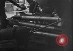 Image of rockets strafe enemy positions  Korea, 1950, second 14 stock footage video 65675052164