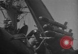 Image of rockets strafe enemy positions  Korea, 1950, second 37 stock footage video 65675052164