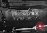 Image of rockets strafe enemy positions  Korea, 1950, second 38 stock footage video 65675052164