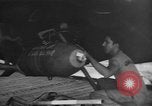 Image of rockets strafe enemy positions  Korea, 1950, second 44 stock footage video 65675052164