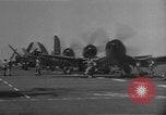 Image of rockets strafe enemy positions  Korea, 1950, second 54 stock footage video 65675052164