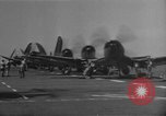 Image of rockets strafe enemy positions  Korea, 1950, second 56 stock footage video 65675052164