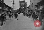 Standbild erste marines Division während des Korea Krieges Inchon Incheon South Korea, 1950, aus Sekunde 18 historischem Filmmaterial Videoclip 65675052167