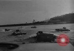 Image of Han River crossing by U.S. troops near Seoul Korea, 1950, second 22 stock footage video 65675052168