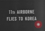 Image of 11th Airborne at Ashiya during Korean War Korea, 1950, second 3 stock footage video 65675052171