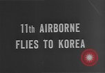 Image of 11th Airborne at Ashiya during Korean War Korea, 1950, second 5 stock footage video 65675052171