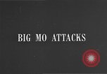 Image of USS Missouri fires on coastal positions Korea, 1950, second 7 stock footage video 65675052172