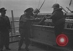 Image of USS Missouri fires on coastal positions Korea, 1950, second 14 stock footage video 65675052172