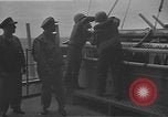 Image of USS Missouri fires on coastal positions Korea, 1950, second 17 stock footage video 65675052172