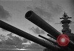Image of USS Missouri fires on coastal positions Korea, 1950, second 31 stock footage video 65675052172