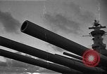 Image of USS Missouri fires on coastal positions Korea, 1950, second 36 stock footage video 65675052172